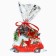 Gift Package "Fun New Year" 25 x 40 cm, colored metallized pattern
