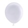 Latex ball 12 ", pastel, set 50 pcs., White color