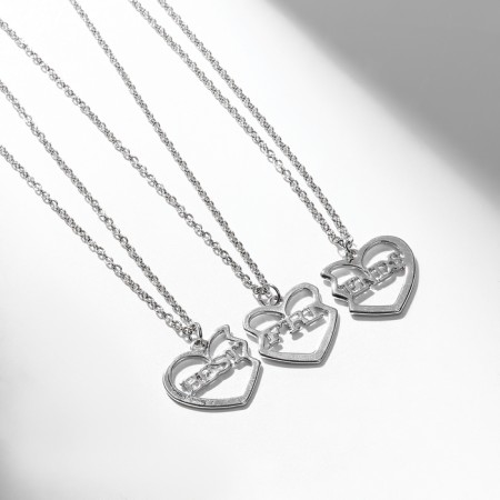 Kulons "Uzolnutor" Best Friends, Trio, Color Silver, 40 cm-2