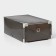 Shoe storage box Large Size shares, 22 × 34 × 13 cm, black color is black
