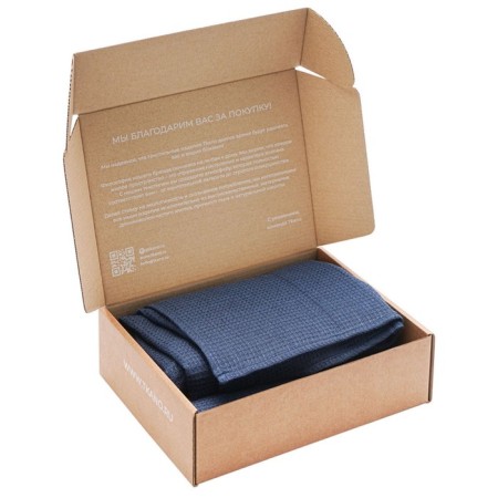 A set of two wafer towels of Essential Flaxes, size 50x70 cm-10