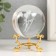 Souvenir glass "Rose" d = 6 cm openwork stand 8.5x6x6 cm