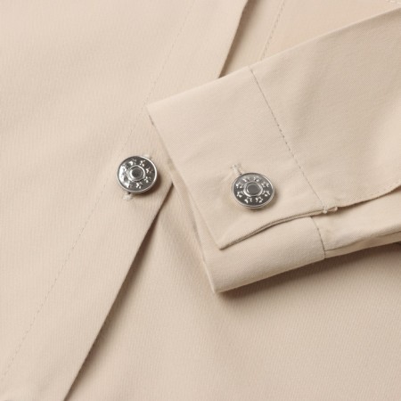 Children's shirt minku: jeans collection, beige color, height 98 cm-8