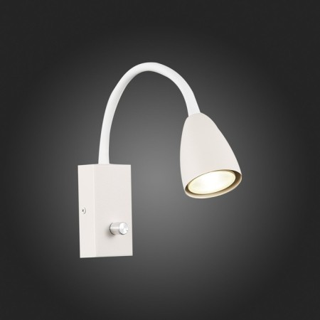 Wall lamp ST LUCE. SL1014.501.01. 1x3 W, GU10, 6x24 cm, white color-2