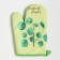 Kitchen set 2 objects of the “tropical” color color green: a severity 17x17 cm, mittens 25x16 cm, 100% p/e