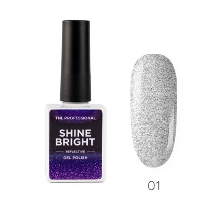 TNL Shine Bright, No. 01 Silver Ray, 10 ml