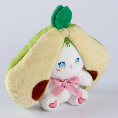 Soft toy "Bunny Avocado", 33 cm-2