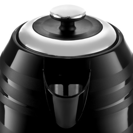 Electric kettle Brayer 1059BR, plastic, 1.7 l, 2200 W, thermometer, black-5