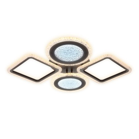 LED ceiling LED with Ambrella Light, Original, FA431, 4XLED, 108 W, 8100LUM, 3000-6400K, Coffee color.