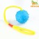 Toy ball on a rope, 6 cm, blue