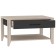 Journal table 16, 800 × 600 × 453 mm, color Anthracite / Blackwood satin