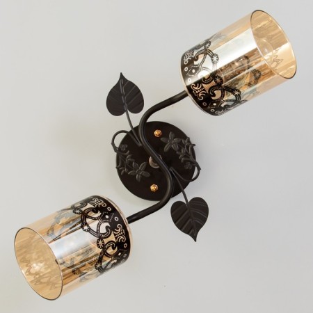 RUZANNA CHURE 2HA27 40W black and gold 48x26x27 cm Bayerlux-3
