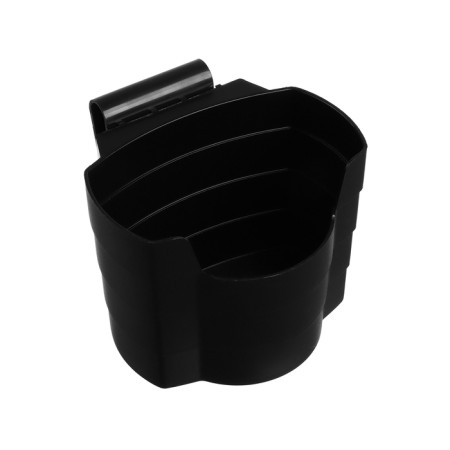 Car cup holder, fastening to the deflector, black
