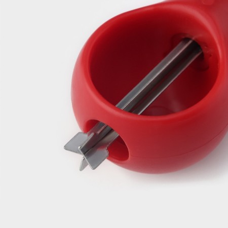 Remotter of bones of the valve "Cherry", 14 cm, red color-2