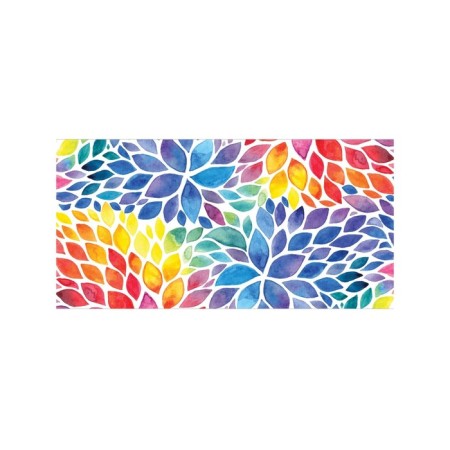 Basket for toys "Rainbow flowering, size 35x50 cm-1