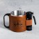 Tourist mug with a flashlight "Best Fisherman", 170 ml