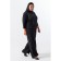 Female suit, size 62, black color