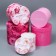Set of hats 5 in 1, gift packaging, “flowers”, 13 x 14 - 19.5 x 22 cm