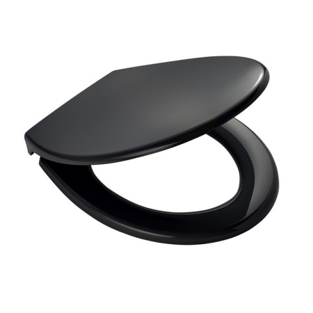 Memphis toilet seat, black color