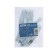 Chervyeric zein clamp, end-to-end carriage, diameter 78-101 mm, width 12.7mm, galvanized