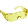 Protective glasses DEXX 11051_z02, open type, yellow, monolinza