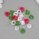 Beads for creativity plastic "Light Heart" Mix set 20 grams 0.9x0.9x0.9 cm