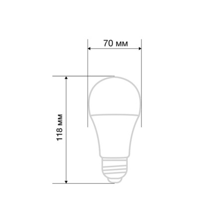 LED LED pear A70 20.5W E27 1948LM 4000K neutral light Rexant-2