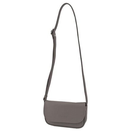 Women's bag B2772-24110, gray color, artificial leather, 20x6x11 cm-2