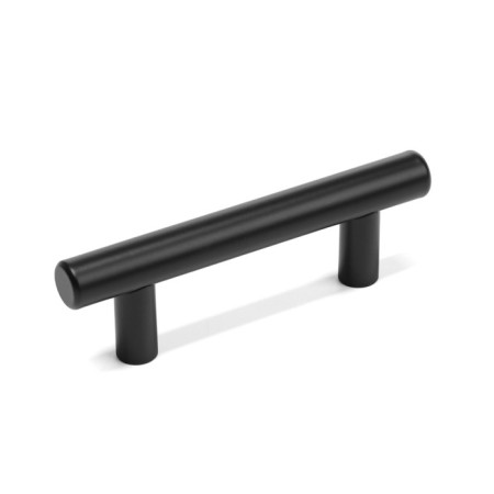 Hand -on Tundra Rail, Stainless. steel, d = 12 mm, m/o 64 mm, black color, packaging 500