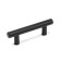 Hand -on Tundra Rail, Stainless. steel, d = 12 mm, m/o 64 mm, black color, packaging 500