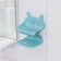 Bathroom holder on Velcro "Wave", 12 × 11 × 14 cm, color mix