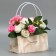 Gold Flower Flowers, 24 x 12 x 12 cm