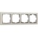 Frame for 4 posts WL03-FRAME-04-VORY, ivory color