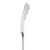 ACCOONA A6519G bath mixer, three holes, cut, single -legged, brass, white