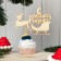 Topper "Happy New Year. Sani" 13x10 cm give beautifully