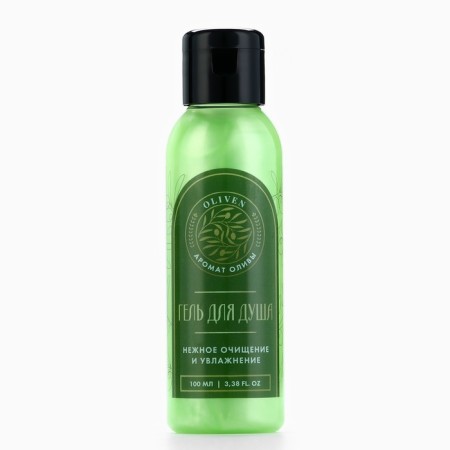 Oliven shower gel, 100 ml, olive aroma, Beauty Fox-1