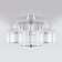 Smart ceiling lamp Fargo, 40W, E14, 68x68x38 cm