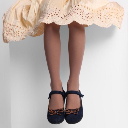 Pantyhose children 40 beige, height 128-134
