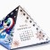Calendar 2025 Triangular desktop on the spring "Miracles and Magic", 7.4x8.5 cm