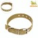 Collar of tarpaulin dimensionless single -layer, 72 x 3.5 cm, sand