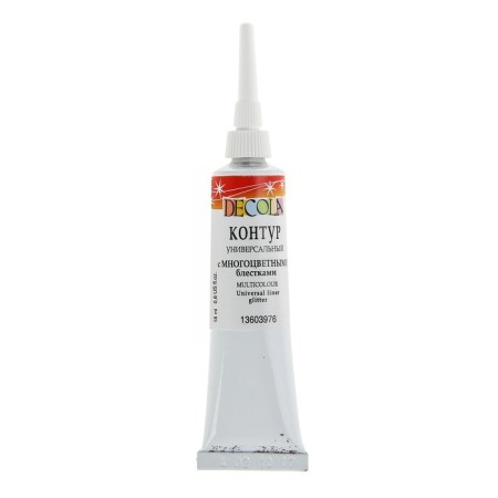 Universal Contour 18ml, ZHK Decola, Glitter, with multi -color sparkles 13603976
