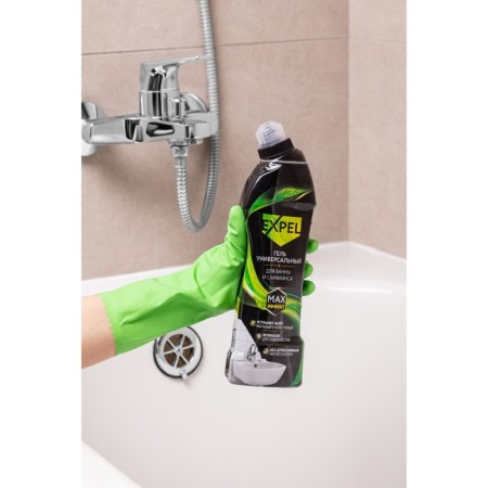 EXPEL cleaning product, gel, for bathroom and sanfayans, 750 ml-1