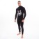 Male thermal underwear (fufaika, pants) print wolf, black color, size 54