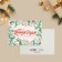 Postcard-Complement "Happy New Year!" magic, 8 x 6 cm, New Year