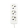 Extension cord 3 nests, 3m, 3x1.0mm², s/h, white rexant
