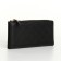 Women's wallet on magnets, black color