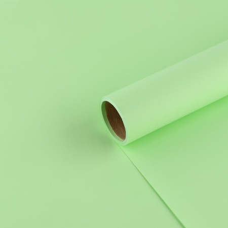 Flower film packaging matte "Fresh mint", 0.5 x 8 m-2