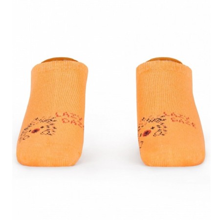 Socks for girls, size 20-22, orange color, amber-1