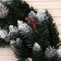 New Year's Wreath "Interior Snow White" bump silver + berry 50 cm