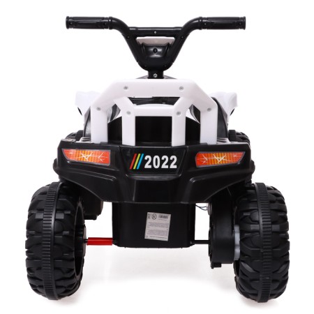 Electric car "ATV", white color-3